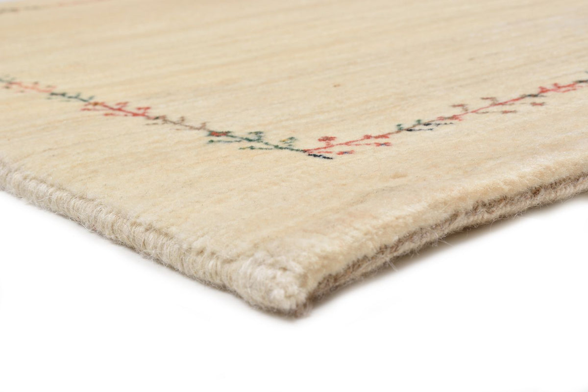 Gabbeh Rug - Loribaft Perser - 93 x 64 cm - natural