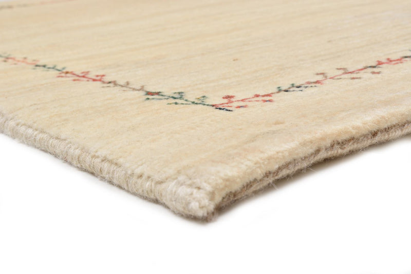 Gabbeh Rug - Loribaft Perser - 93 x 64 cm - natural