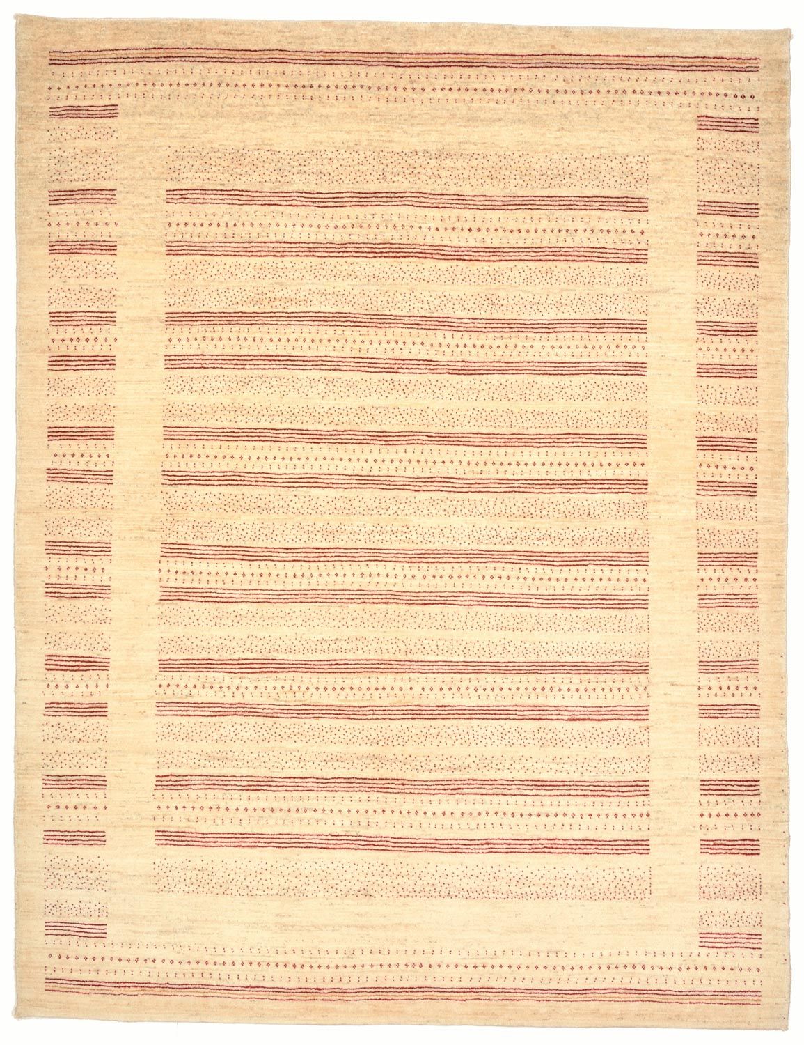 Gabbeh Rug - Loribaft Perser - 202 x 153 cm - natural