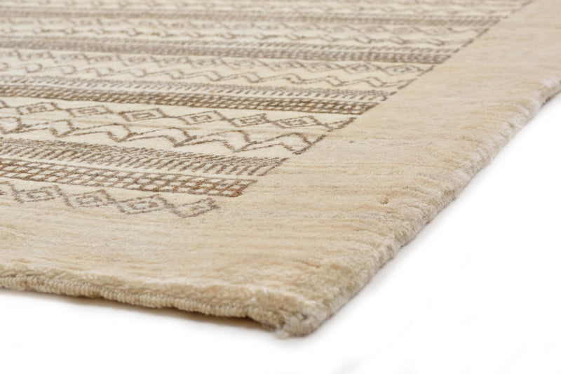 Runner Gabbeh Rug - Loribaft Perser - 297 x 85 cm - sand