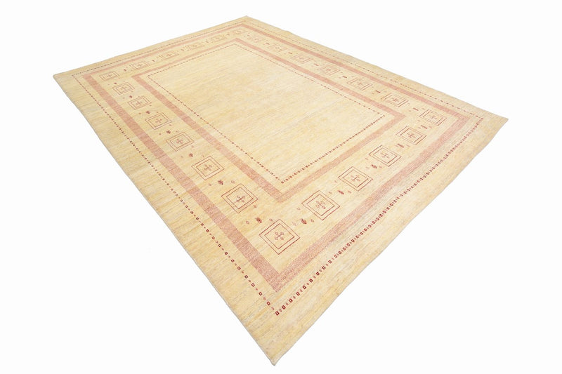 Gabbeh Rug - Loribaft Perser - 417 x 309 cm - beige