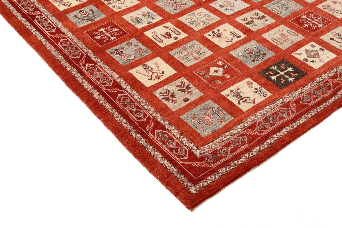 Gabbeh Rug - Loribaft Perser - 258 x 173 cm - red