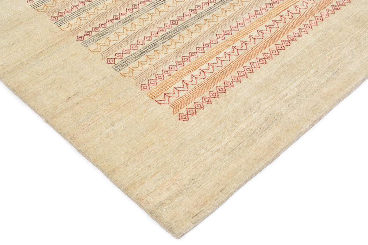 Gabbeh Rug - Loribaft Perser - 302 x 201 cm - natural