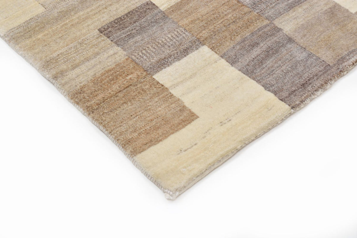 Gabbeh Rug - Loribaft Perser - 146 x 122 cm - light brown