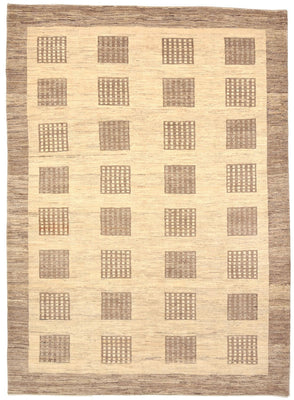 Gabbeh Rug - Loribaft Perser - 264 x 190 cm - beige