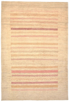 Gabbeh Rug - Loribaft Perser - 301 x 205 cm - sand
