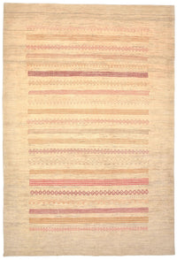 Gabbeh Rug - Loribaft Perser - 301 x 205 cm - sand