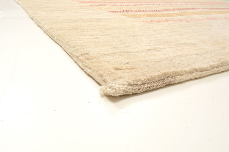 Gabbeh Rug - Loribaft Perser - 301 x 205 cm - sand