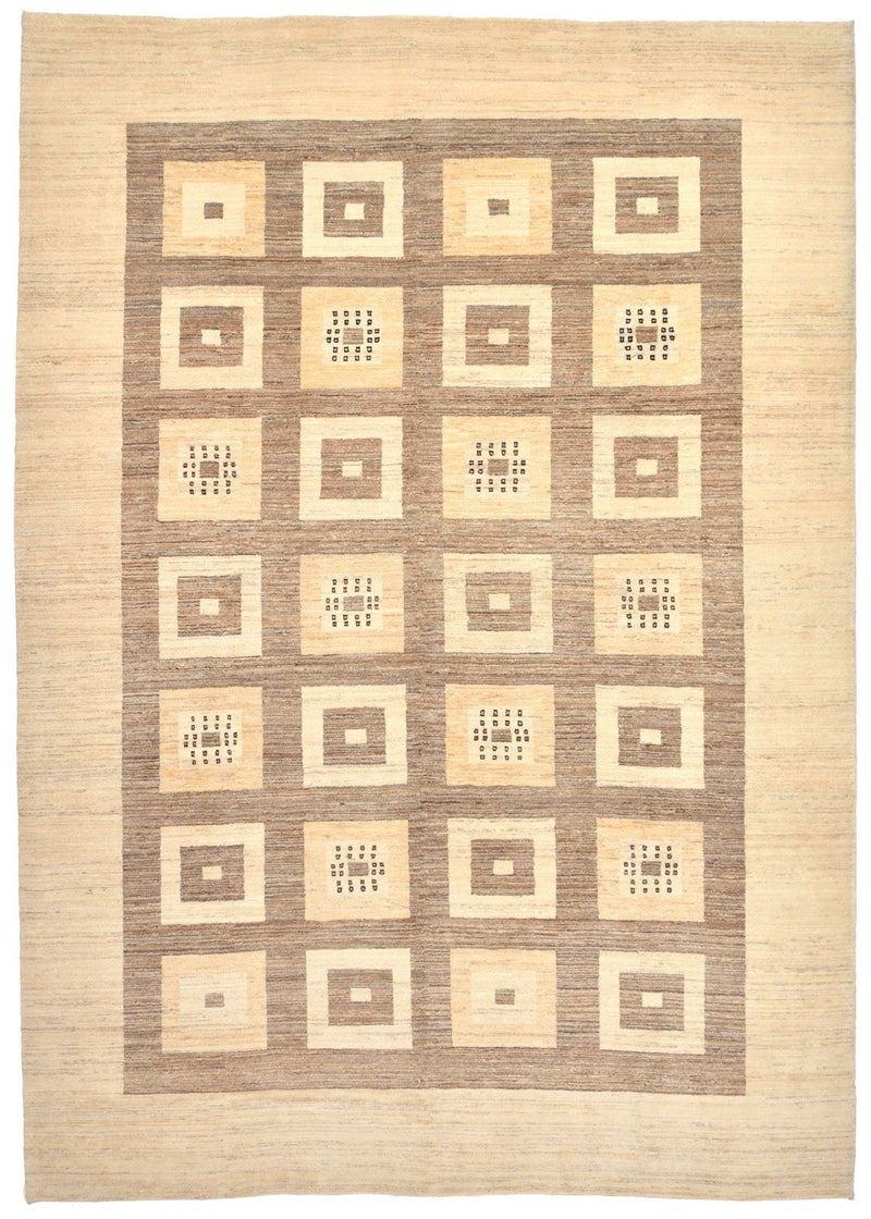 Gabbeh Rug - Loribaft Perser - 384 x 265 cm - light brown