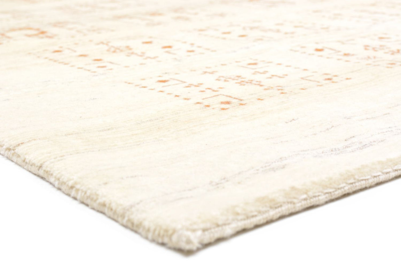 Gabbeh Teppich - Loribaft Perser 198 x 148 cm - natur