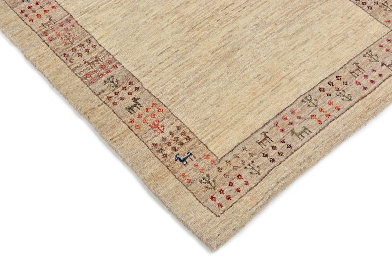 Runner Gabbeh Rug - Loribaft Perser - 176 x 84 cm - sand