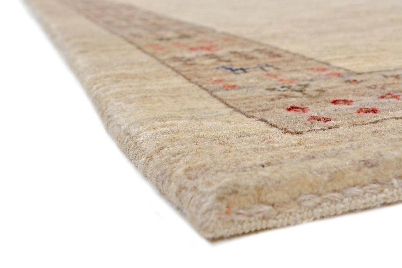 Gabbeh Teppich - Loribaft Perser 176 x 84 cm - sand