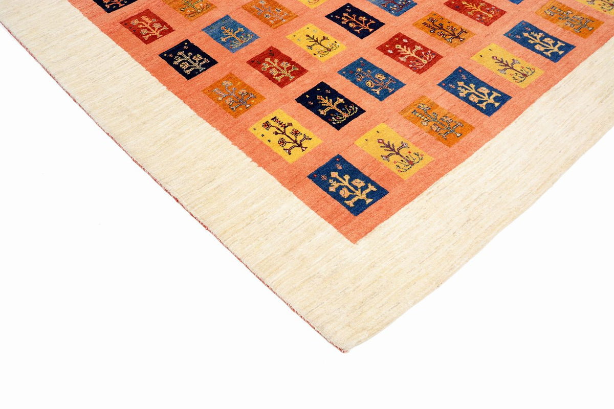 Gabbeh Rug - Loribaft Perser - 355 x 249 cm - orange