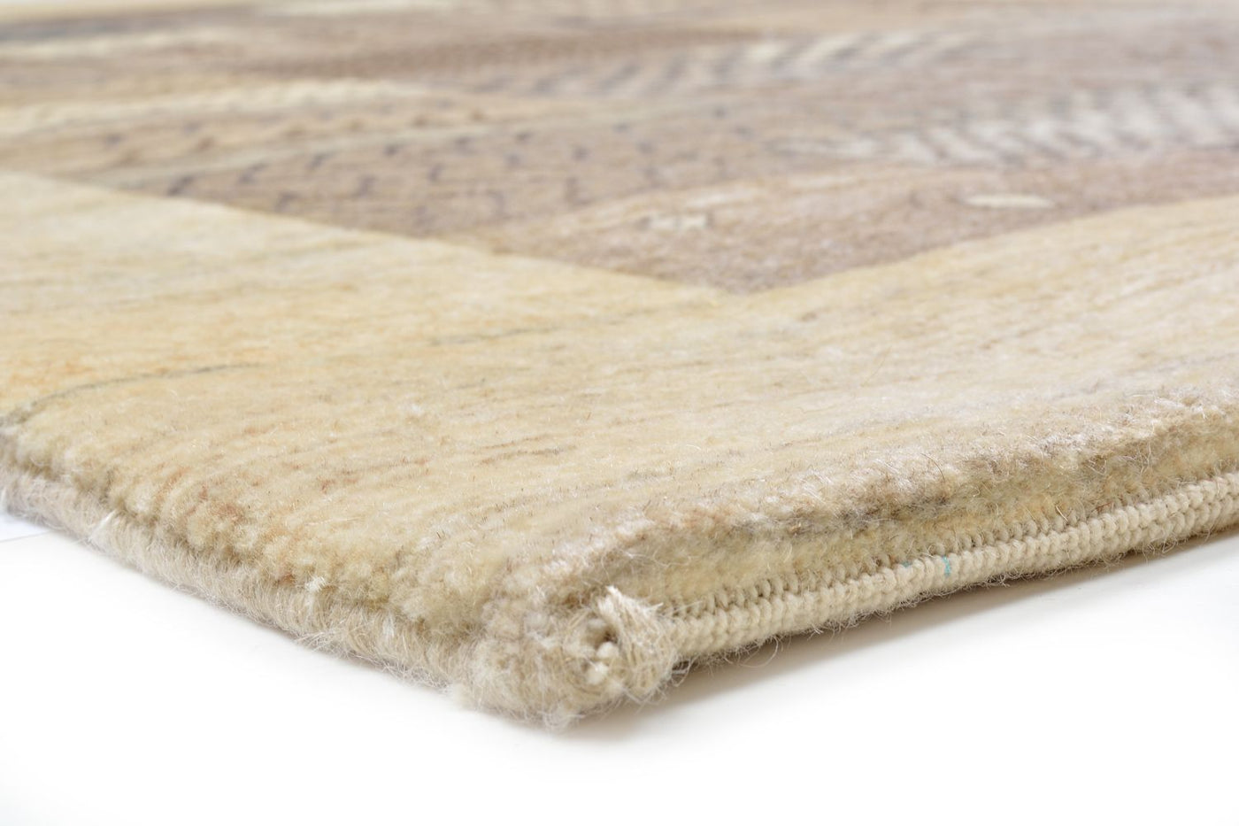 Gabbeh Teppich - Loribaft Perser 156 x 110 cm - sand