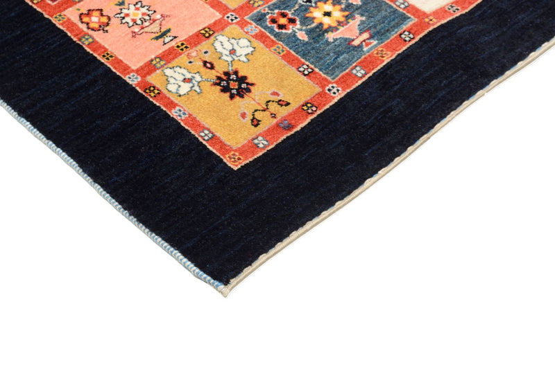 Gabbeh Rug - Loribaft Perser - 195 x 153 cm - colorful