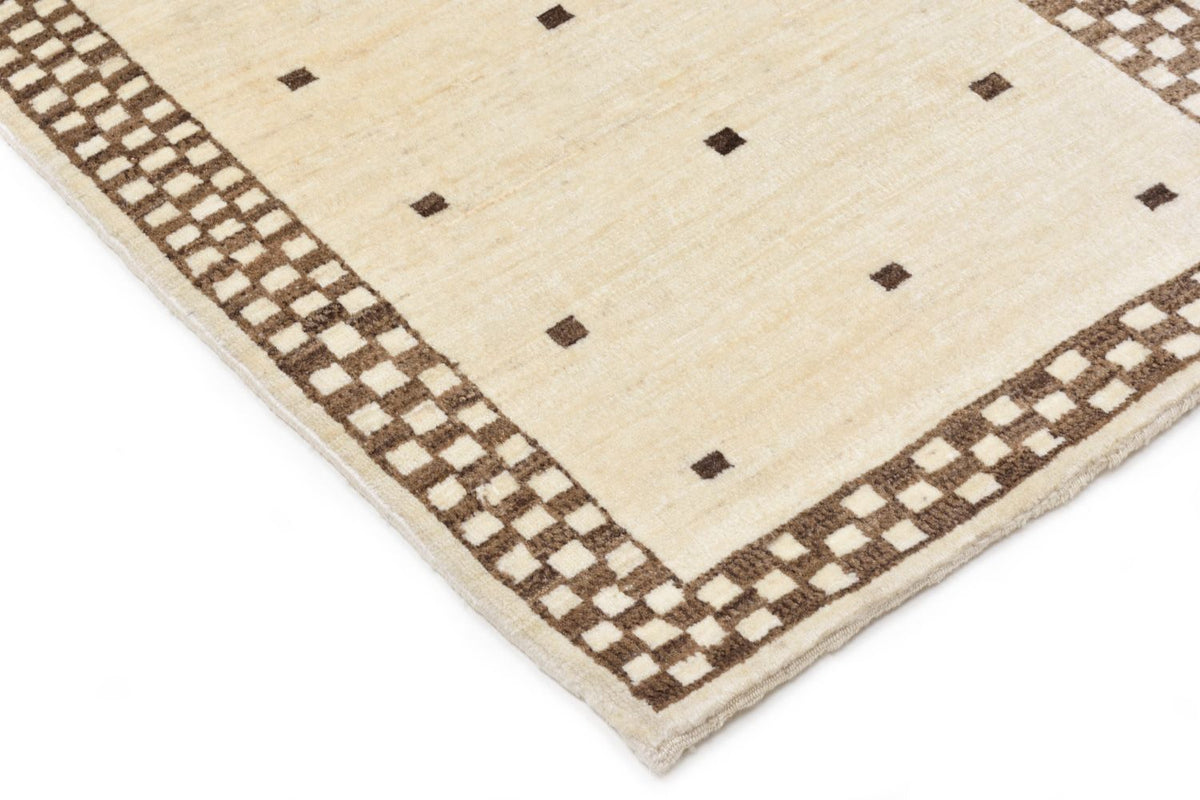 Gabbeh Rug - Loribaft Perser - 108 x 71 cm - sand