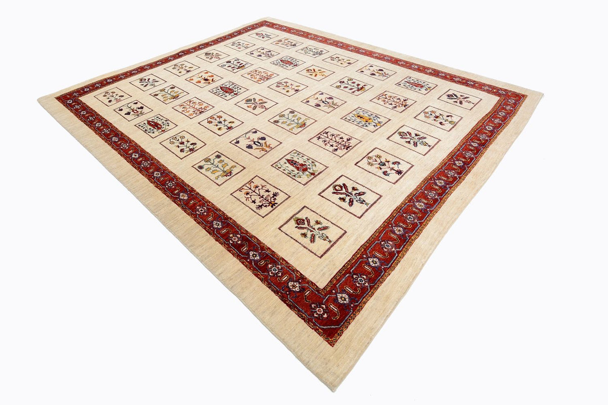 Gabbeh Rug - Loribaft Perser - 326 x 261 cm - red