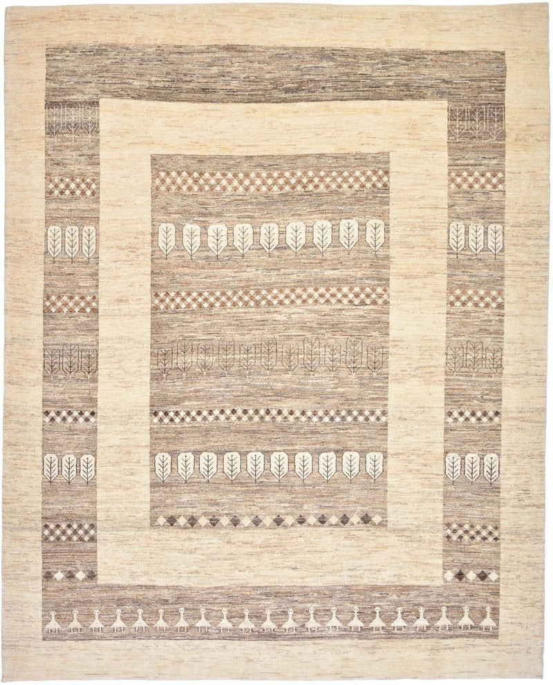 Gabbeh Rug - Loribaft Perser - 253 x 203 cm - sand