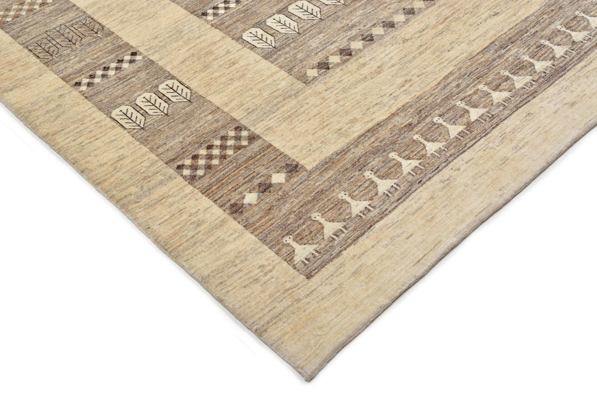 Gabbeh Rug - Loribaft Perser - 253 x 203 cm - sand