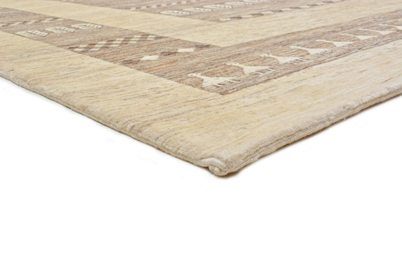 Gabbeh Rug - Loribaft Perser - 253 x 203 cm - sand