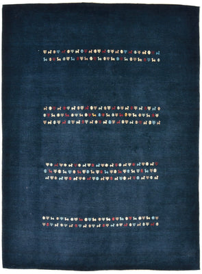 Gabbeh Rug - Loribaft Perser - 209 x 154 cm - blue