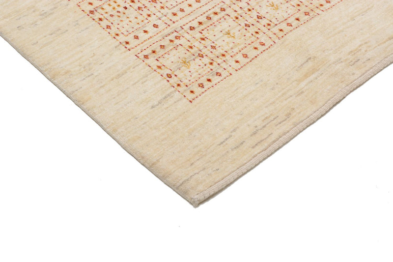 Gabbeh Rug - Loribaft Perser - 202 x 157 cm - beige