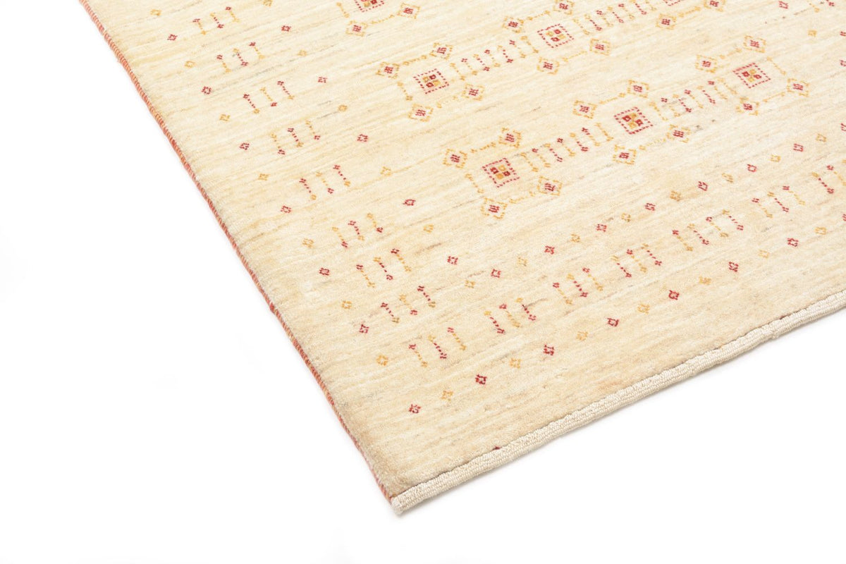 Runner Gabbeh Rug - Loribaft Perser - 201 x 88 cm - natural