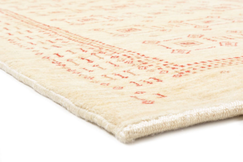 Runner Gabbeh Rug - Loribaft Perser - 195 x 85 cm - beige