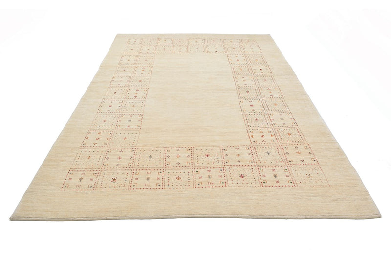 Gabbeh Rug - Loribaft Perser - 299 x 202 cm - natural