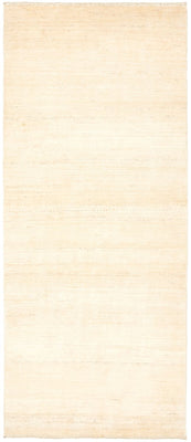 Runner Gabbeh Rug - Loribaft Perser - 206 x 85 cm - natural