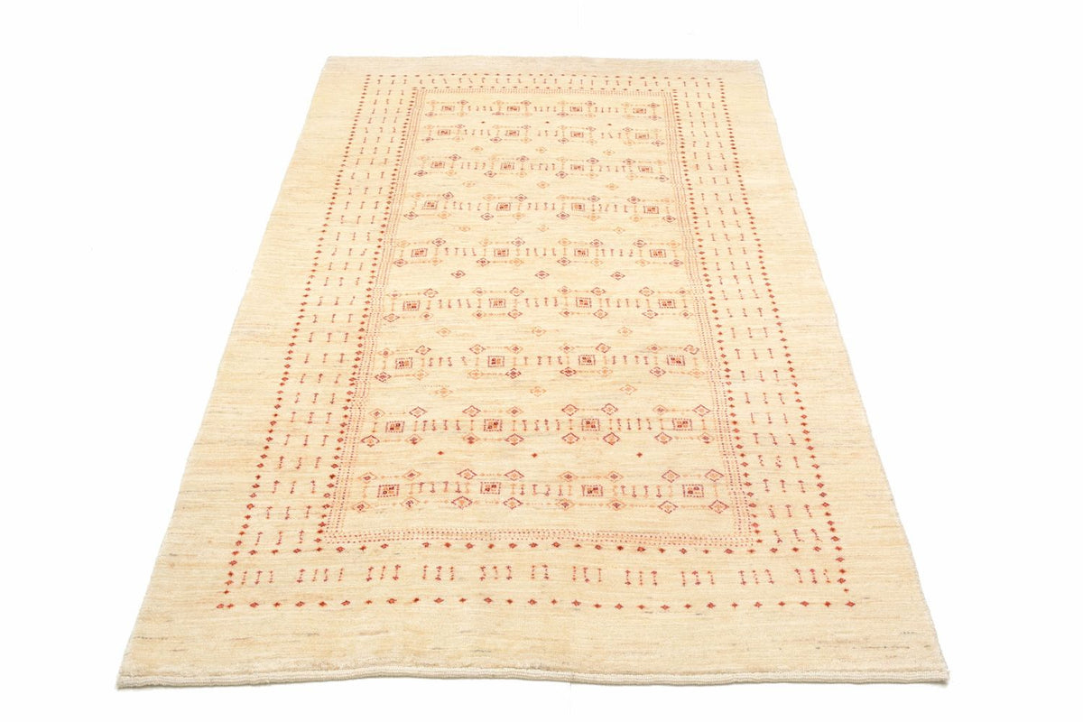 Gabbeh Rug - Loribaft Perser - 201 x 119 cm - beige