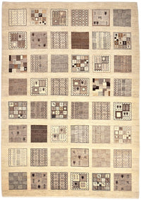 Gabbeh Rug - Loribaft Perser - 296 x 206 cm - light brown