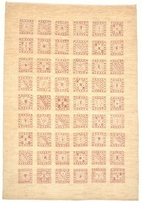Gabbeh Rug - Loribaft Perser - 211 x 141 cm - beige