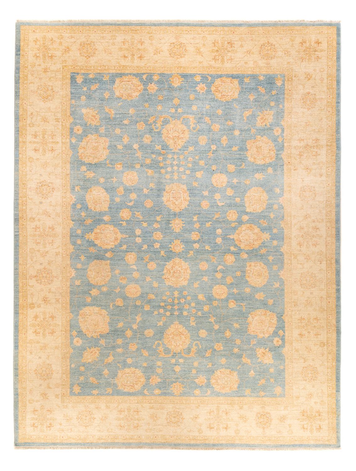 Ziegler Rug - 343 x 258 cm - light blue