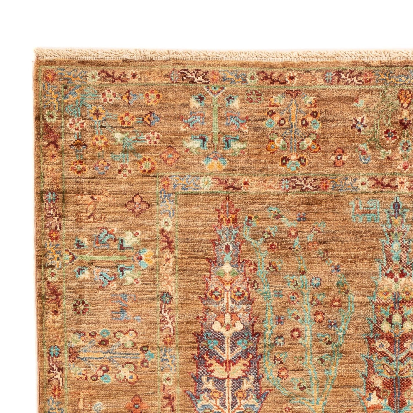 Ziegler Teppich - Ariana - 180 x 127 cm - dunkelbeige
