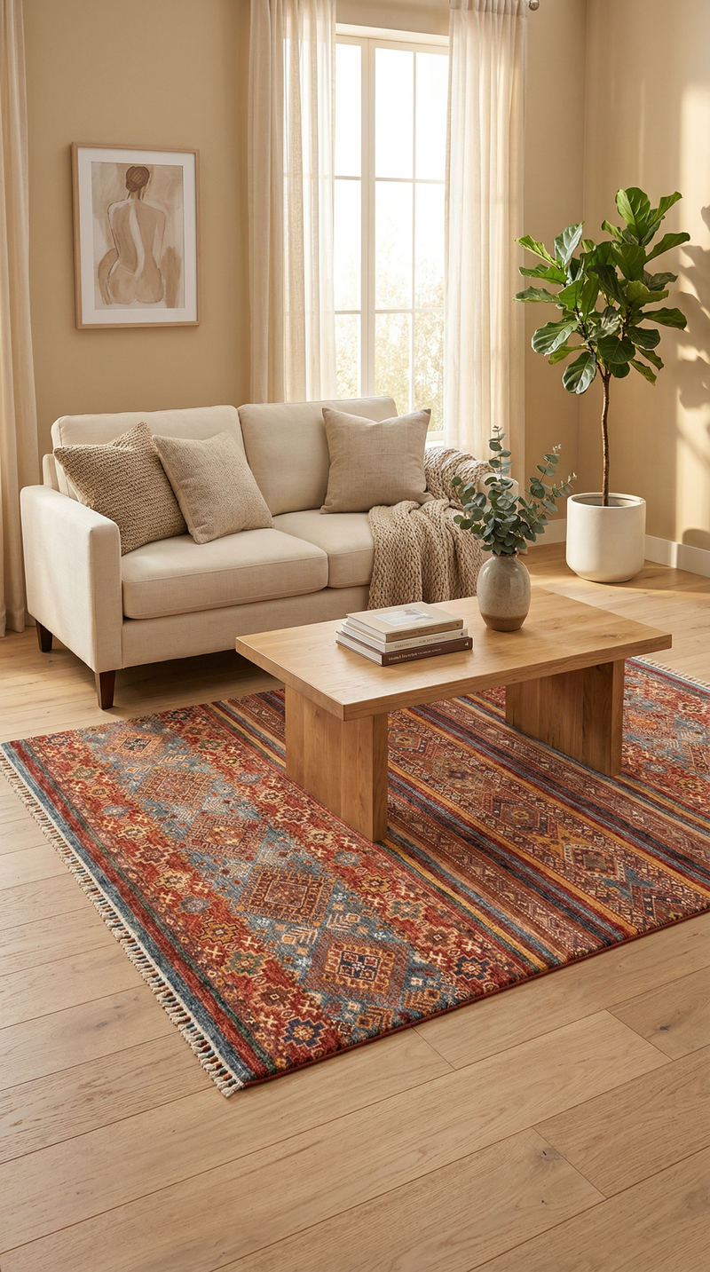 Shal Teppich 191x153cm - Orientteppich