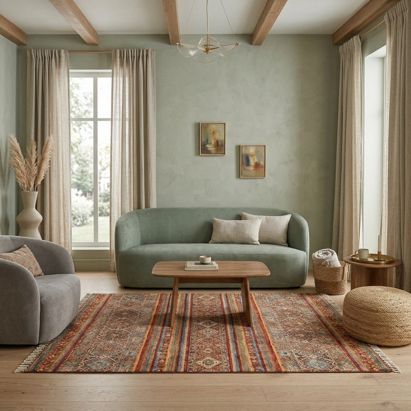 Shal Rug 146x199cm - Oriental Rug