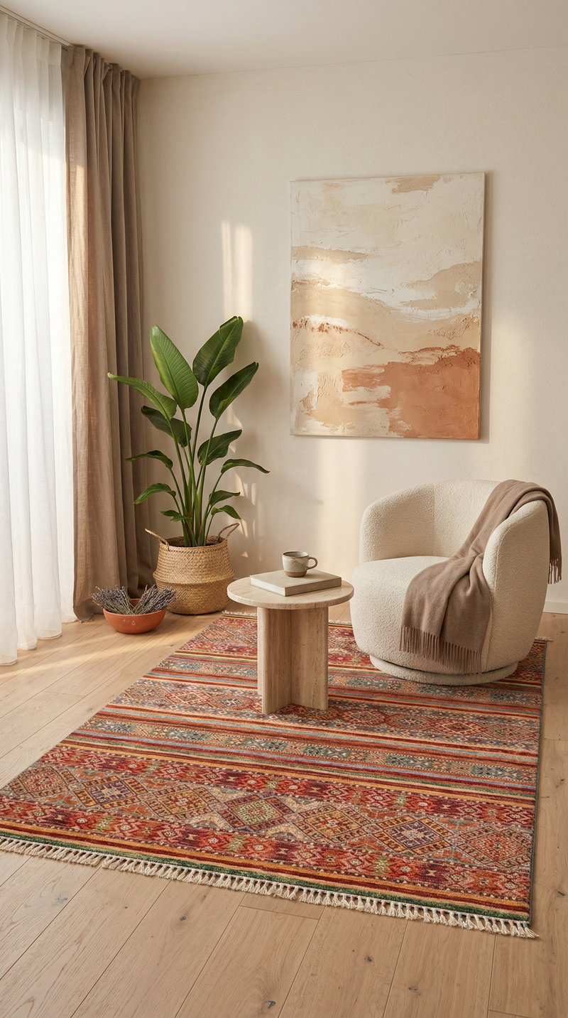 Shal Rug 201x152cm - Oriental Rug