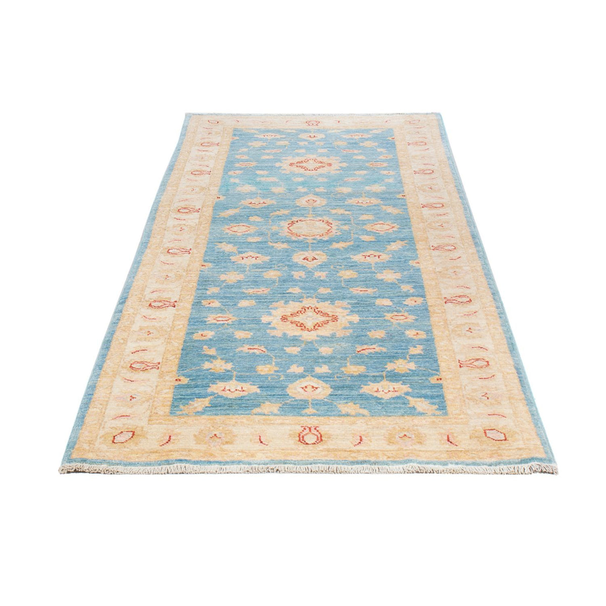 Runner Ziegler Rug - 200 x 77 cm - light blue