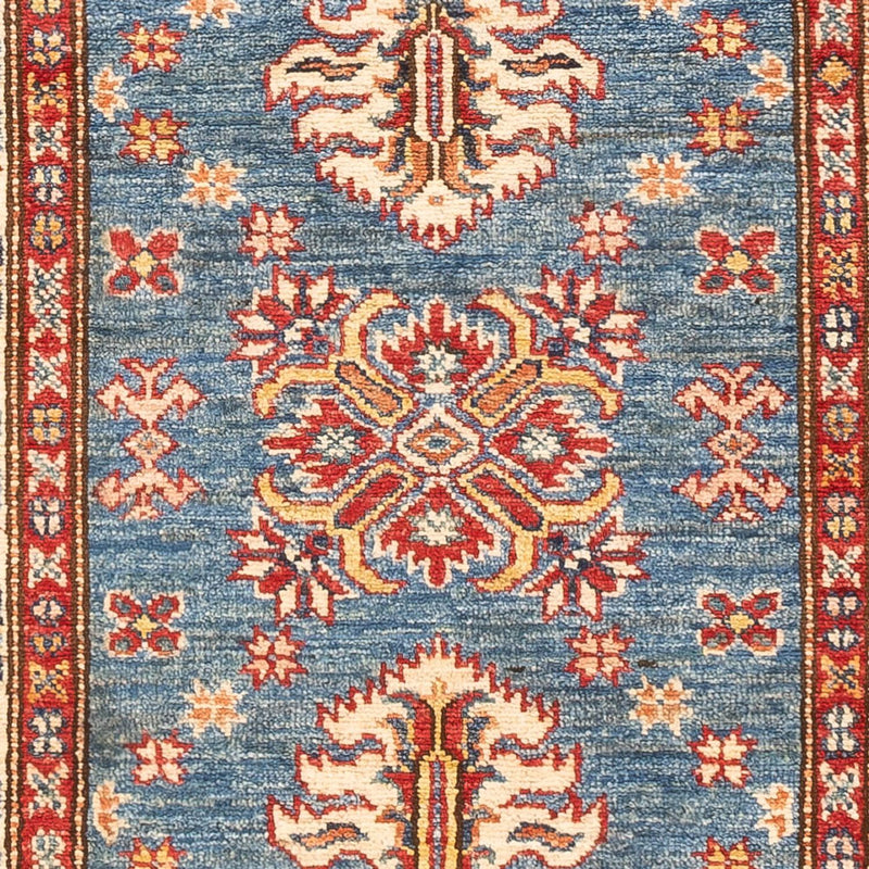 Runner Ziegler Rug - Kazak - 200 x 76 cm - blue