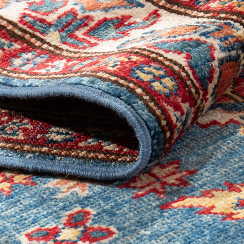 Runner Ziegler Rug - Kazak - 202 x 72 cm - blue