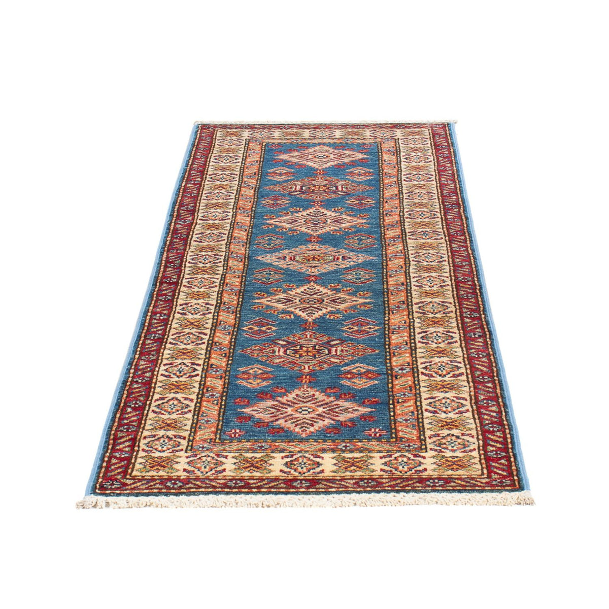 Runner Ziegler Rug - Kazak - 179 x 59 cm - light blue