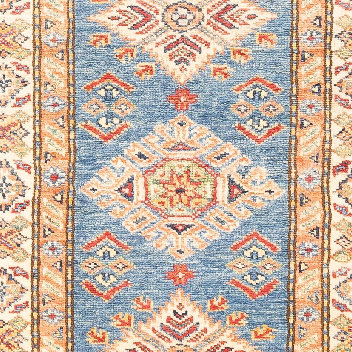Runner Ziegler Rug - Kazak - 177 x 61 cm - light blue
