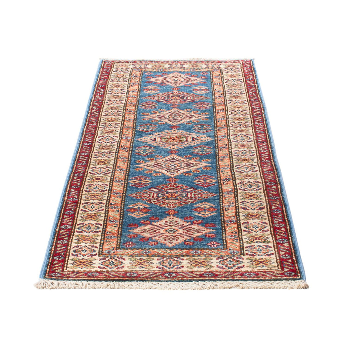 Runner Ziegler Rug - Kazak - 177 x 61 cm - light blue
