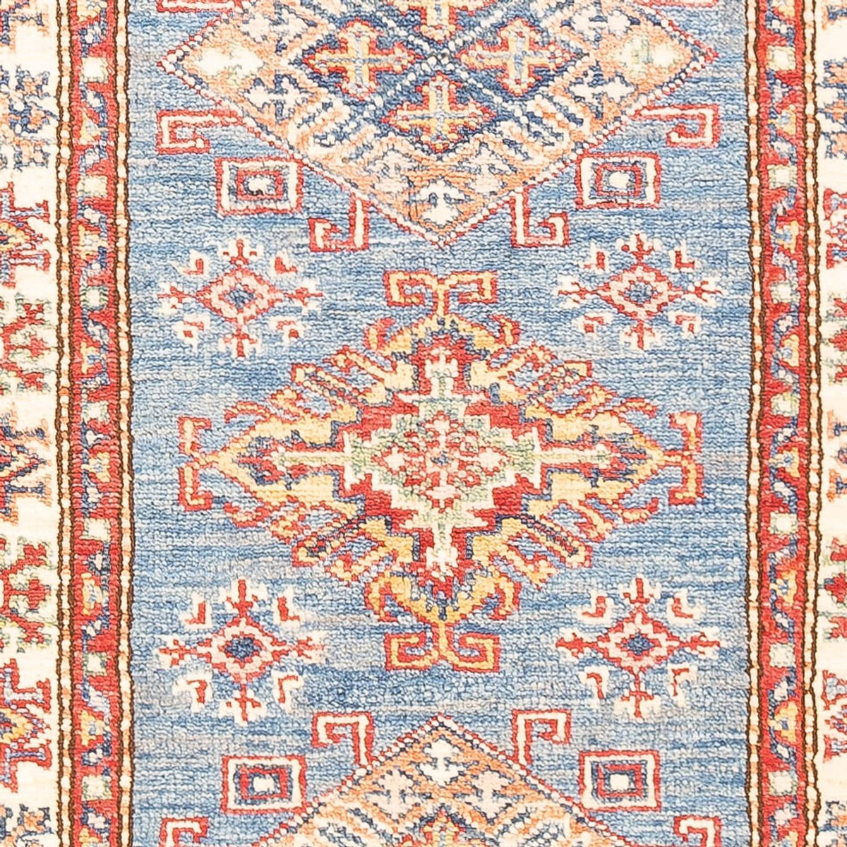 Runner Ziegler Rug - Kazak - 185 x 61 cm - light blue