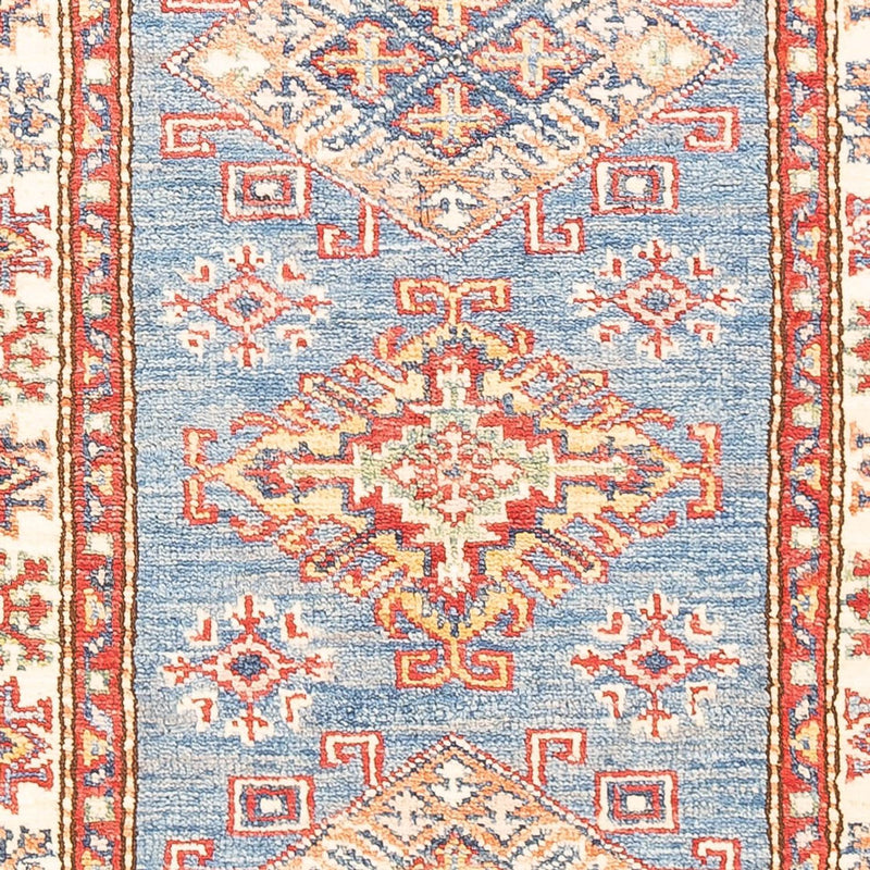 Runner Ziegler Rug - Kazak - 185 x 61 cm - light blue