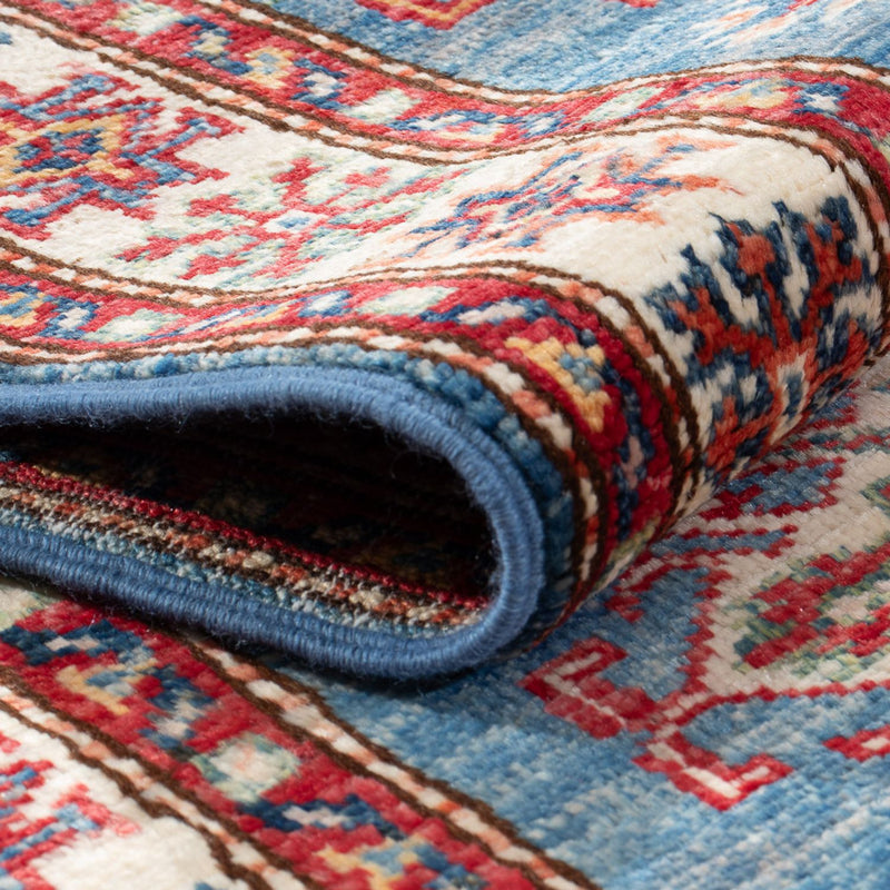 Runner Ziegler Rug - Kazak - 185 x 61 cm - light blue