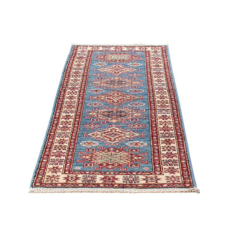Runner Ziegler Rug - Kazak - 186 x 58 cm - light blue