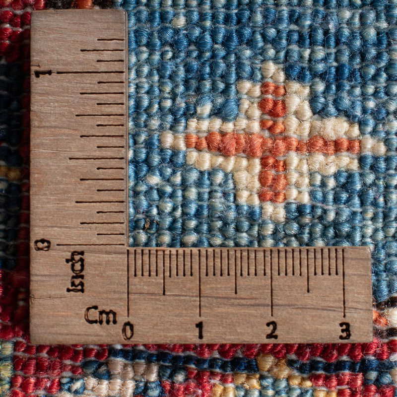 Runner Ziegler Rug - Kazak - 186 x 58 cm - light blue