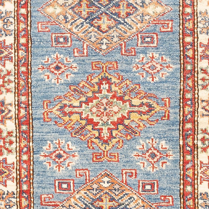 Runner Ziegler Rug - Kazak - 185 x 60 cm - light blue